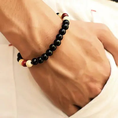 Colorful Beaded Bracelet, Yoga Bracelet