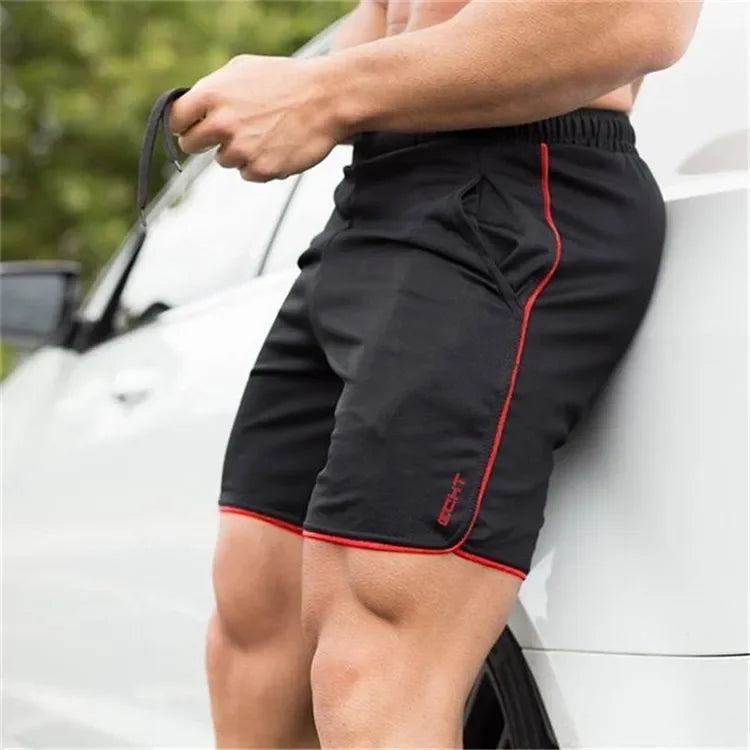 Summer Running Shorts Men Jogging Fitness beach Shorts Quick Dry Gym basketball pants Sports mesh Short Pants men's sweatpants