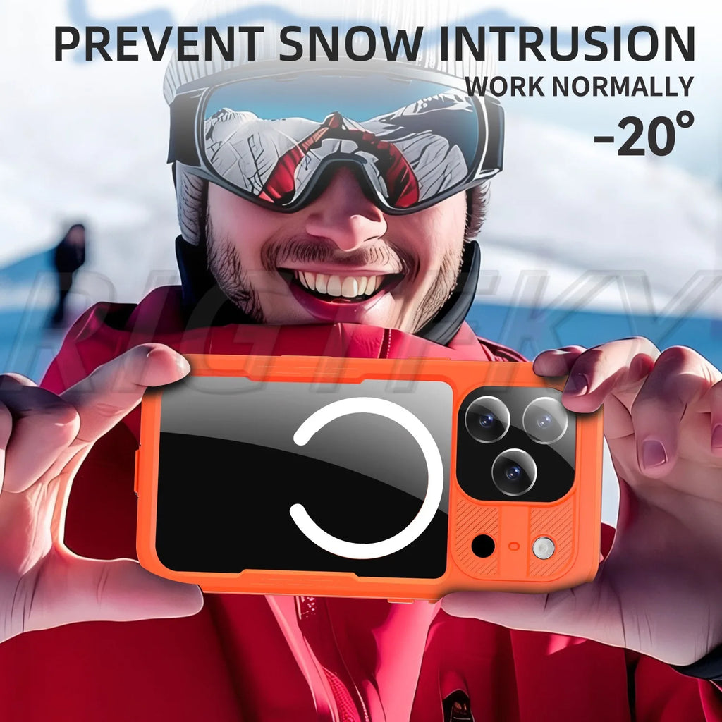 Specially Designed Waterproof Phone Cases For iPhone 17 Pro Max, 17 Air, 16 Plus Pro Max, Suitable For Beach Swimming, Surfing