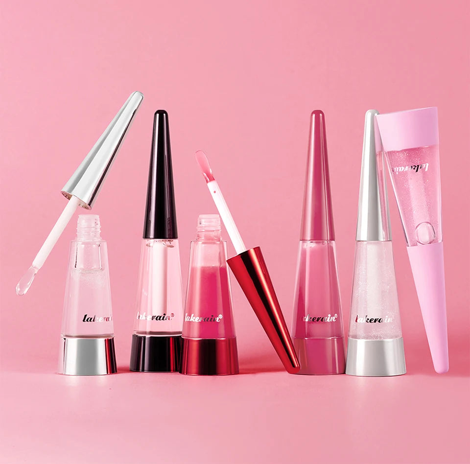 Lakerain Lip Plumper Deep Hydration Long-Lasting Nourishment High-Shine Gloss Shining Voluminous Finish Lip Moisturizing Liquid