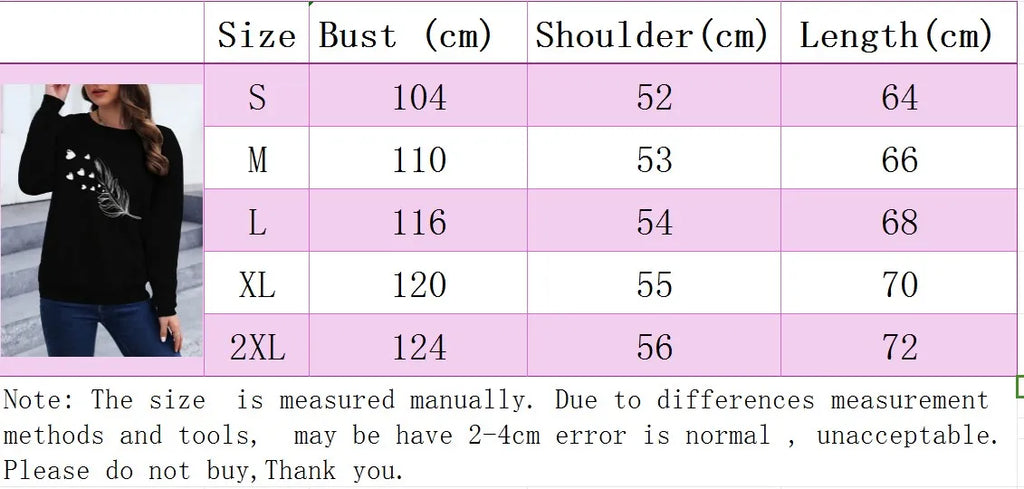 Bear  Print Loose Sweatshirt Casual Long Sleeve Women Autumn and winter Creative Sweatshirts All-Match Street Clothes Womens