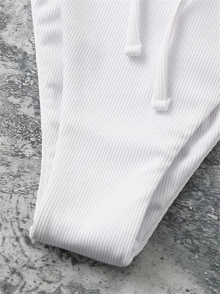 2024 Sexy Bikini Women Low waist Swimsuit Female Solid Brazilian Bikinis Set 2 Pieces Swimming Beach Bathing Suit New Beachwear