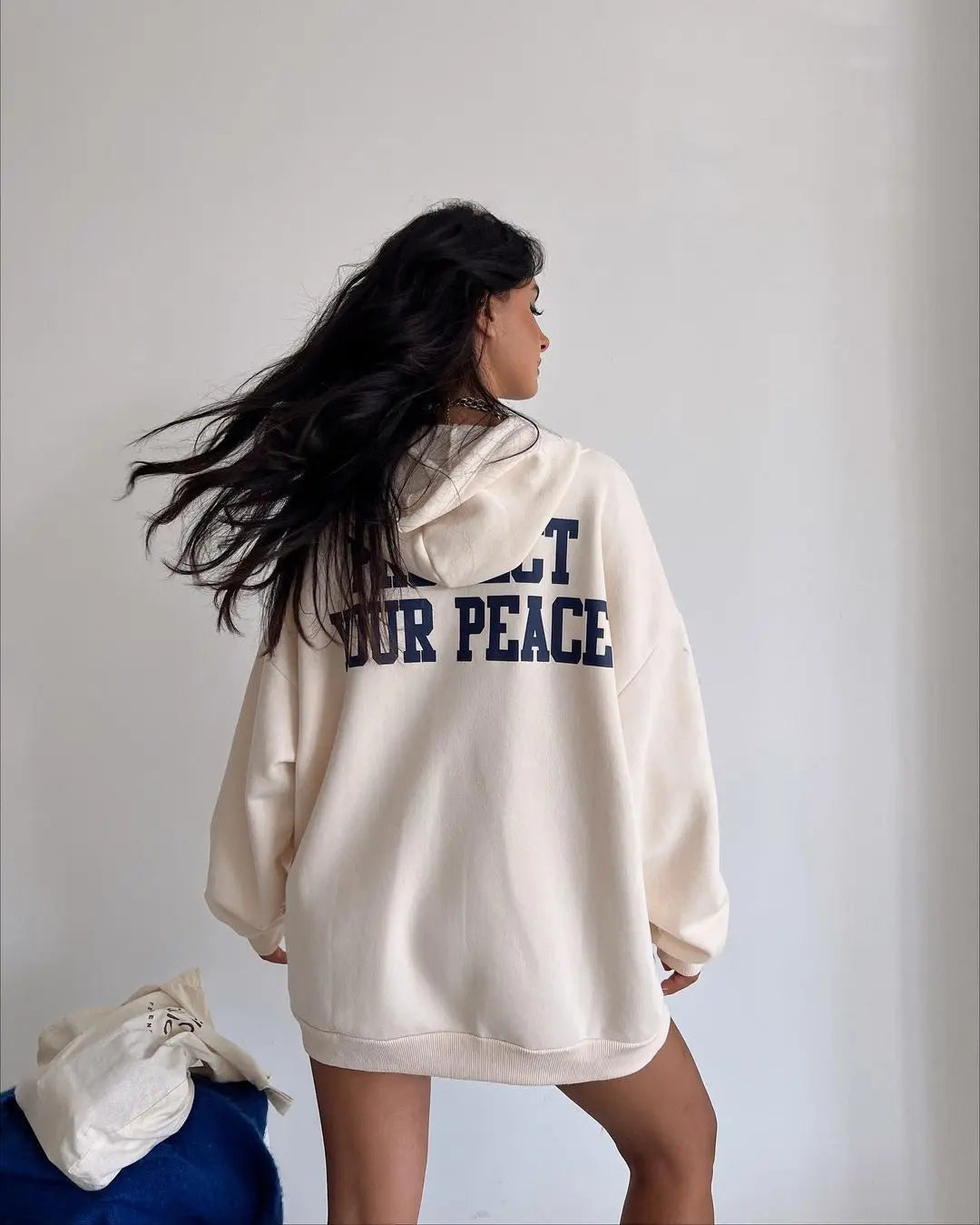 Sweatshirts for Women 2025 Fashion Print Thickened Pullover Ladies Top Long Sleeve Hooded Hoodies for Women y2k korean fashion