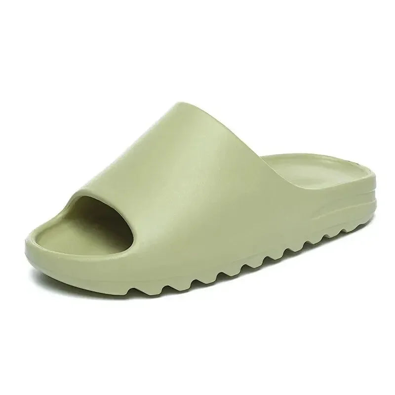 Summer Women Slippers Men Sandals Casual Beach Shoes Soft Bottom Slides Thick Platform EVA Anti-Slip Home Slippers Chaussure