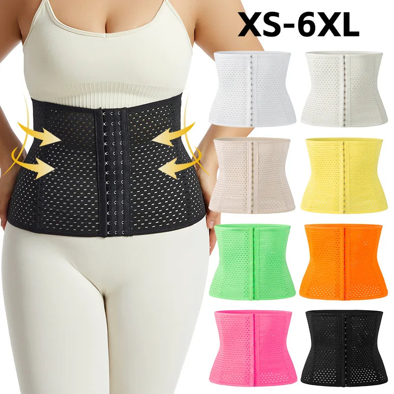 1pcs Women Waist Ttrainer Binders Shaper Sport Modeling Strap Corset Slimming Belt Underwear Body Shaper shapewear Slimming Belt