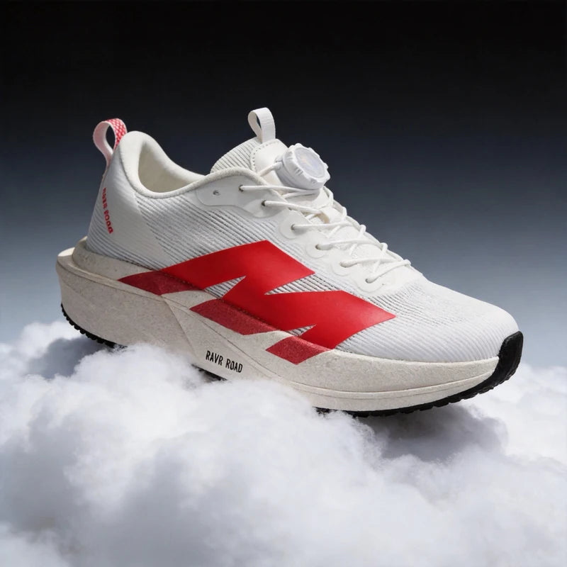 Men's Running Shoes Rotating Buckle Jogging Foam Carbon Plate Cushioning Women's Training Shoes Sneakers