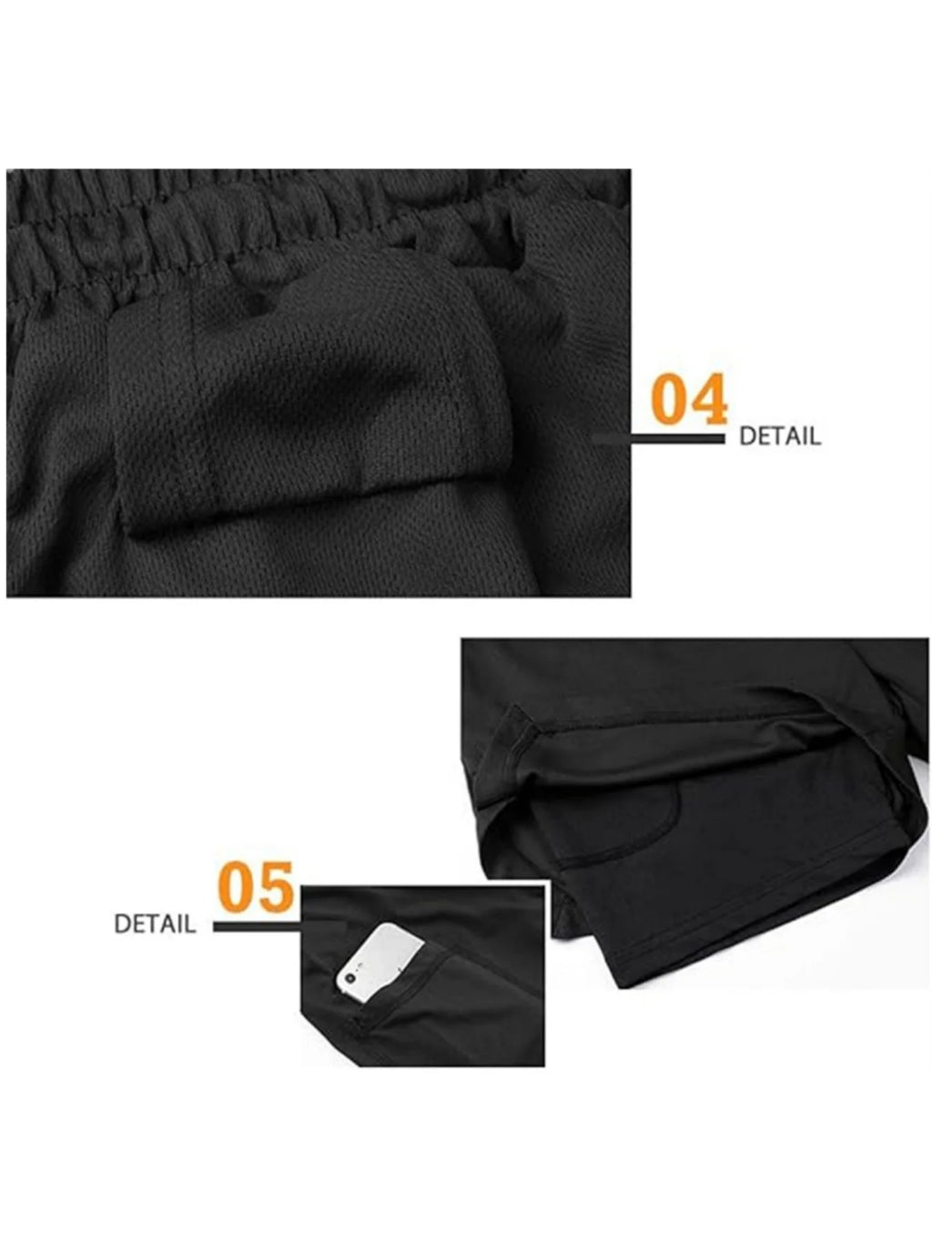 Running Shorts for Men 2-In-1 Fitness Gym Performance New Shorts Summer Casual Quick Dry Workout Compression Jogging Towel Loop