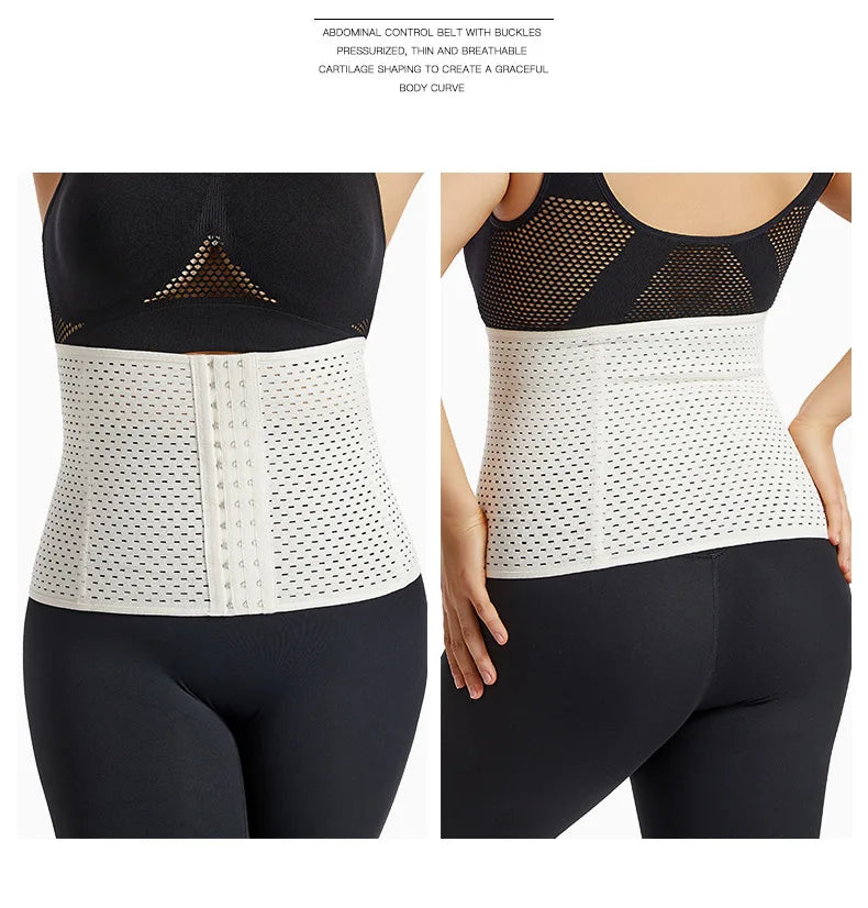 1pcs Women Waist Ttrainer Binders Shaper Sport Modeling Strap Corset Slimming Belt Underwear Body Shaper shapewear Slimming Belt