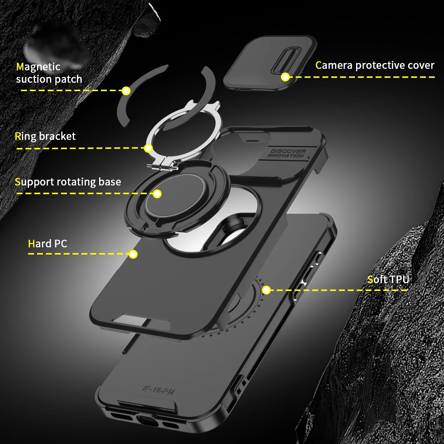 Durable Protective Cover Coque Case for Iphone 17 Pro Max Iphone17 Air 16 Plus Pro Iphone16 Fitted Cases