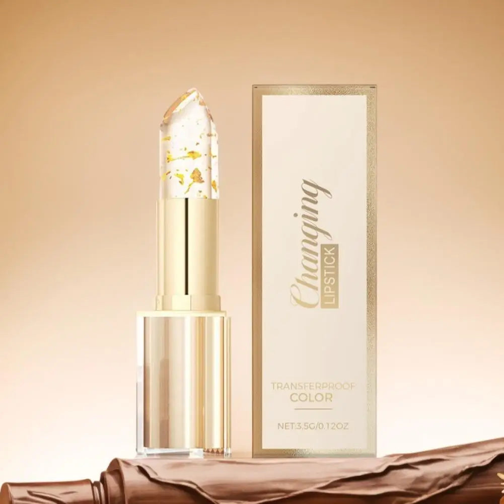 Color Changing Lipstick Deeply Moisturizing and Repairing Chapped Lip Lines Long Lasting 24H Moisturizing Glossy Shine Lip Gloss