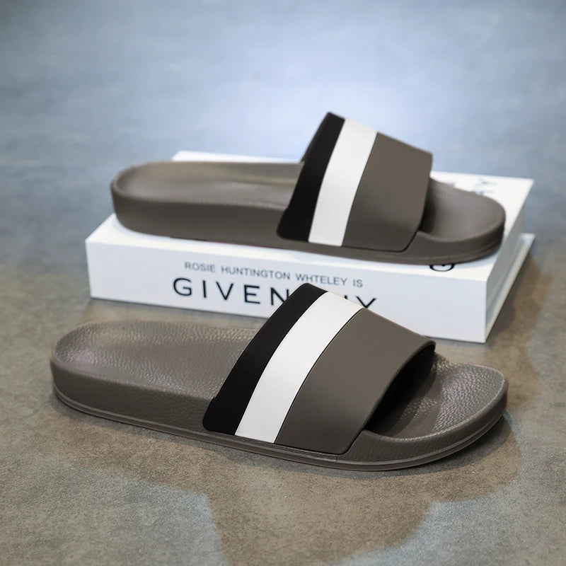 Summer Fashion Men Slippers Comfort Women Sandals Non-slip Indoor Home Bathroom Slides Garden Shoes Outdoor Beach Casual Shoes