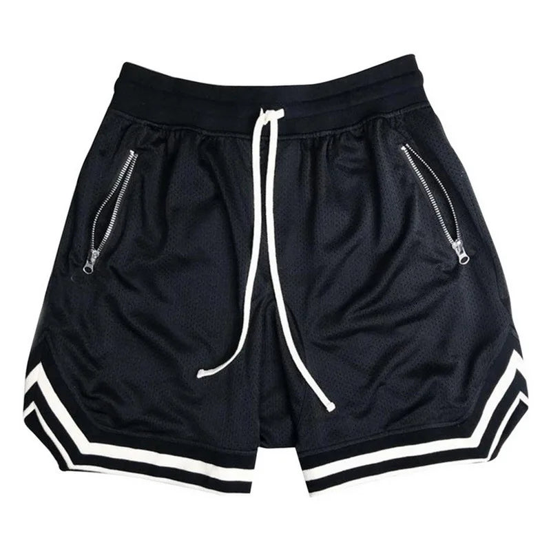 Men's Sports Shorts Basketball Mesh Quick Dry Gym Shorts for Summer Fitness Joggers Casual Breathable Short Pants Scanties Male