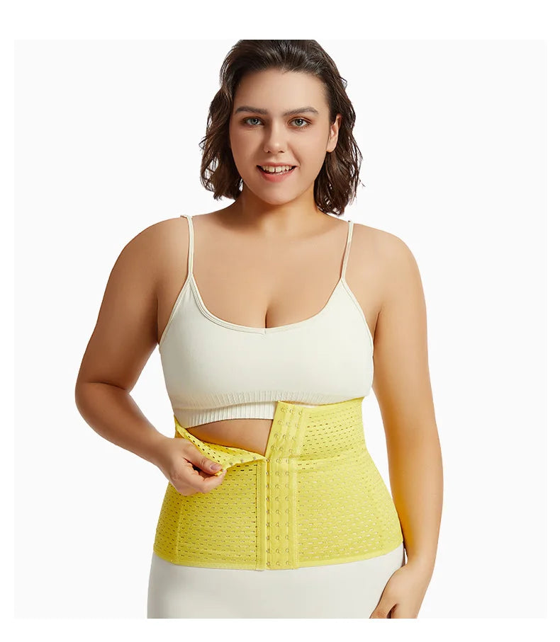 1pcs Women Waist Ttrainer Binders Shaper Sport Modeling Strap Corset Slimming Belt Underwear Body Shaper shapewear Slimming Belt