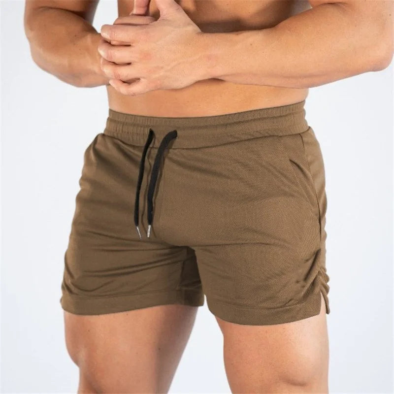 2024 Summer Sport Shorts Men Fitness Sweatpants Bodybuilding Short Pants Mens Gym Quick Dry Brand Jogging Mesh Men Shorts