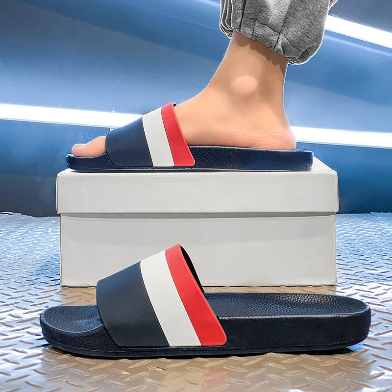 Summer Fashion Men Slippers Comfort Women Sandals Non-slip Indoor Home Bathroom Slides Garden Shoes Outdoor Beach Casual Shoes