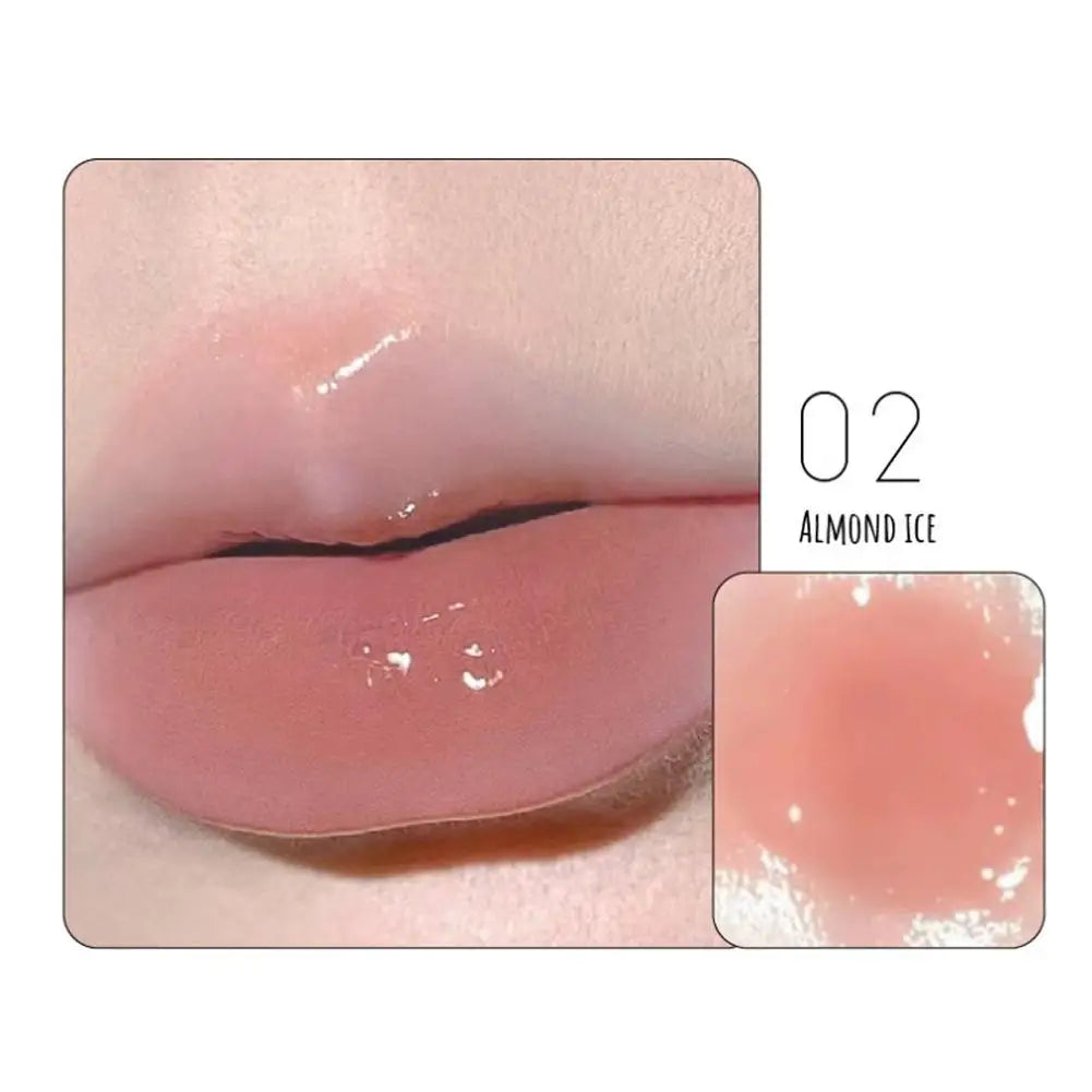 Mirror Watery Essence Lip Gloss Liquid Lipstick Jelly Lip Glaze Fading Lip Lines Water Light Jelly Makeup Moisturizing Lips Tint