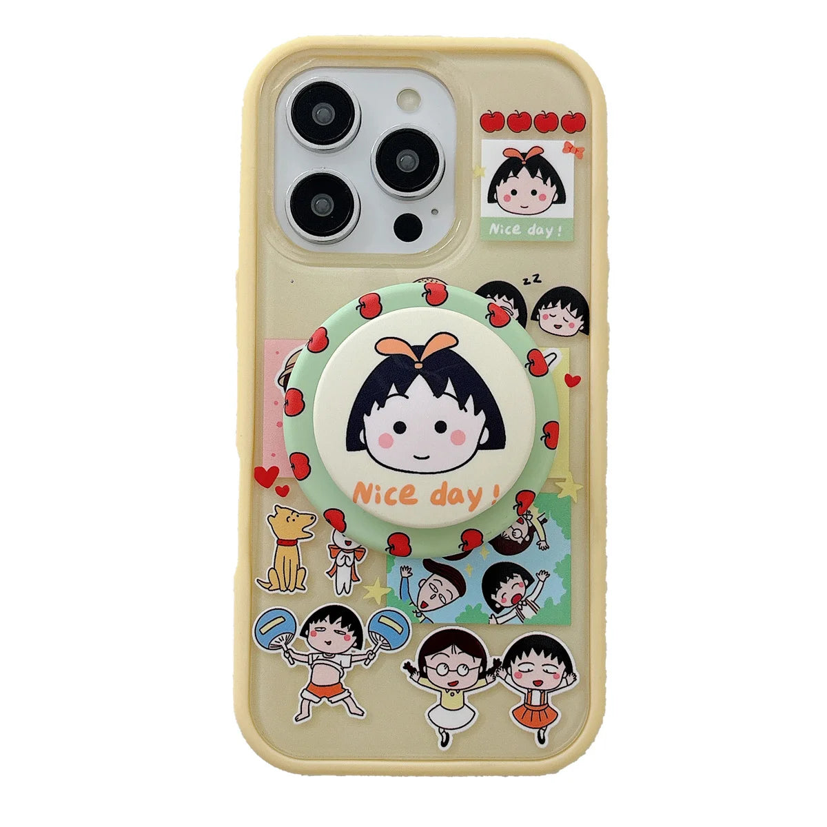 Phone Case For iPhone 16 15 14 13 Pro Max New Cute Cartoon Fashion Girls fundas Protective cover iphone 15 case