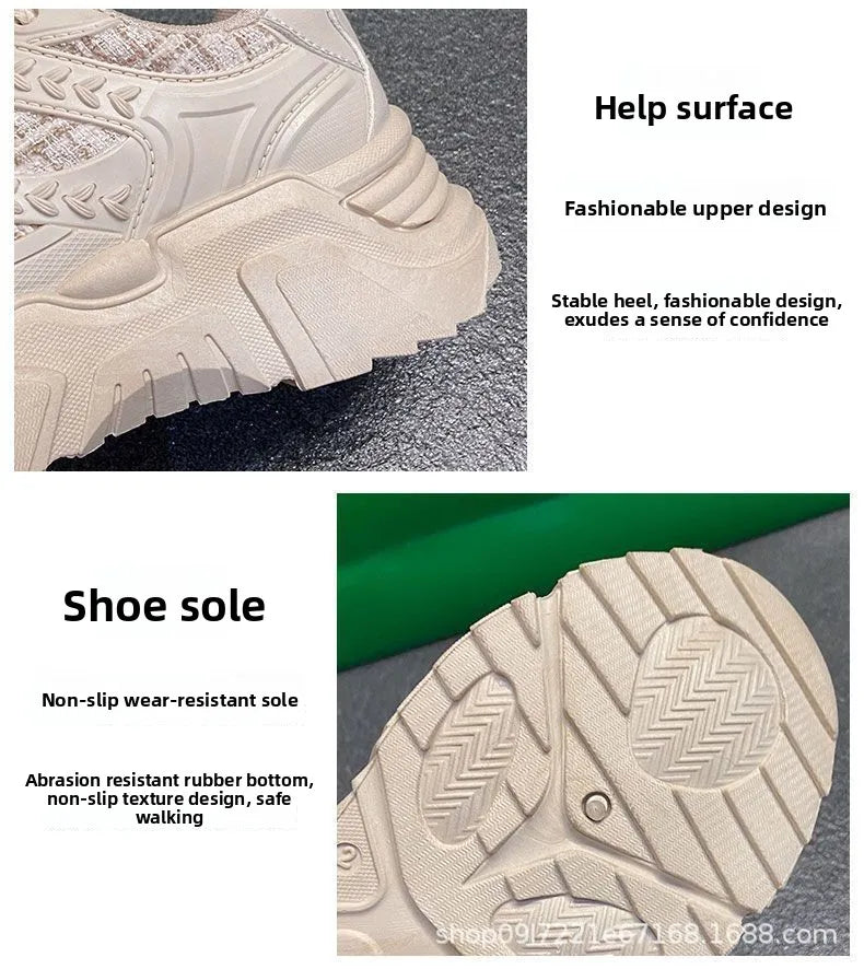 Women Sneakers 20245New Fashion Chunky Sneakers Women Outdoor Tennis Platform Sports Shoes for Women Lightweight Designer Shoes