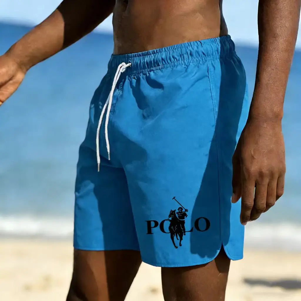 Men's beach shorts are quick drying, breathable, and not stuffy. They are versatile and trendy for beach vacations