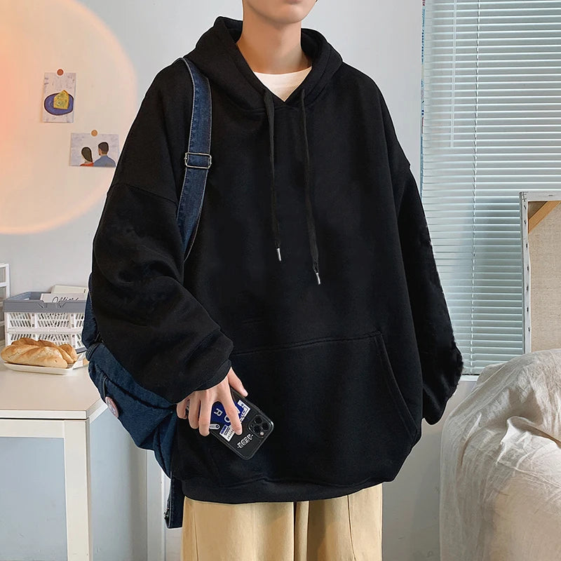 Printed Hoodies for Men Casual Long Sleeve Hooded Sweatshirts Hip Hop Harajuku Hoodie Y2k Men Tops Hoodies Unisex