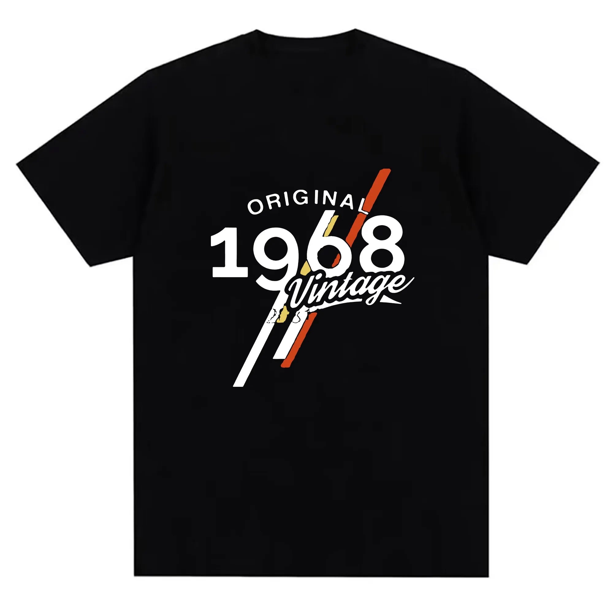 Men's Printed Short Sleeve T-Shirt - 100% Cotton Comfortable Breathable, Trendy Number Graphic Design, Multi-Color Options, Casual S