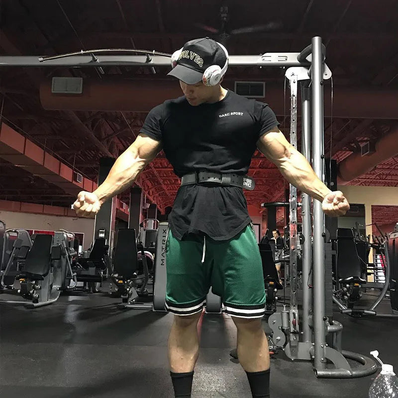 Men's Sports Shorts Basketball Mesh Quick Dry Gym Shorts for Summer Fitness Joggers Casual Breathable Short Pants Scanties Male