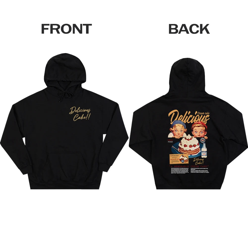 Printed Hoodies for Men Casual Long Sleeve Hooded Sweatshirts Hip Hop Harajuku Hoodie Y2k Men Tops Hoodies Unisex