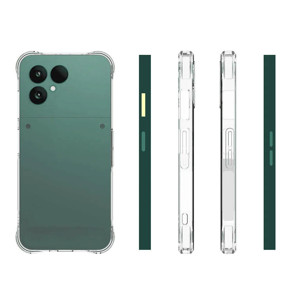 Fair phone 6 Fairphone6 Case Case Air Cushion Shockproof Airbag Silicon TPU Cover Soft Matte Phone Case for Fairphone 6 5G 2025