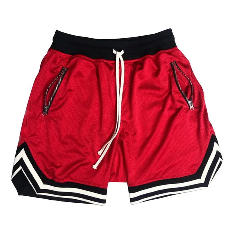 Men's Sports Shorts Basketball Mesh Quick Dry Gym Shorts for Summer Fitness Joggers Casual Breathable Short Pants Scanties Male