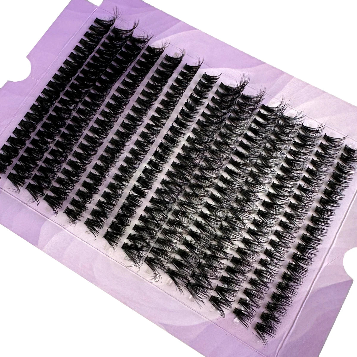 New 14 Rows 5D Fluffy Cluster Lashes 60D+80D/80D+100D Thick Eyelash D/DD Curl 9-16mm Mix Individual Lashes DIY Lash Extensions