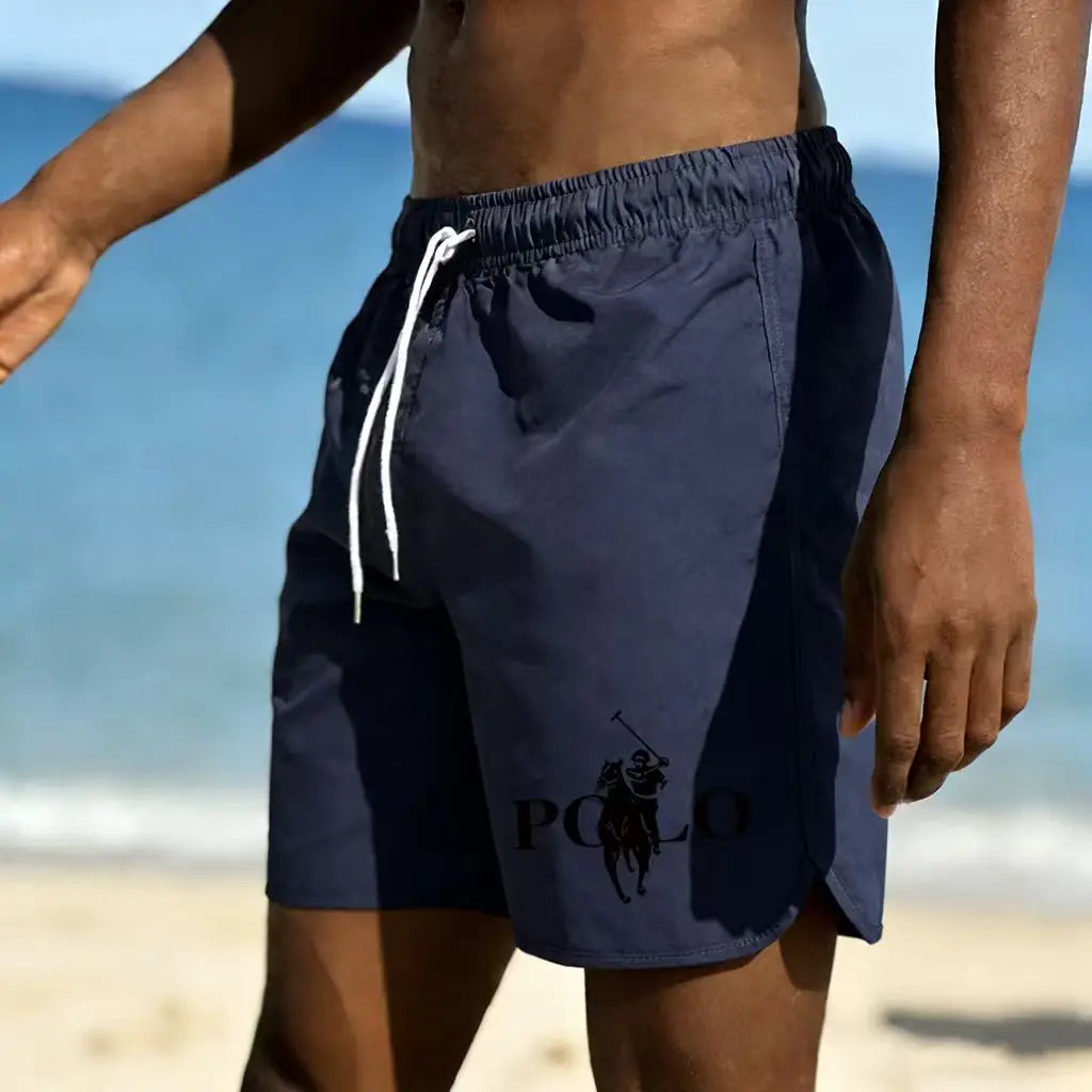 Men's beach shorts are quick drying, breathable, and not stuffy. They are versatile and trendy for beach vacations