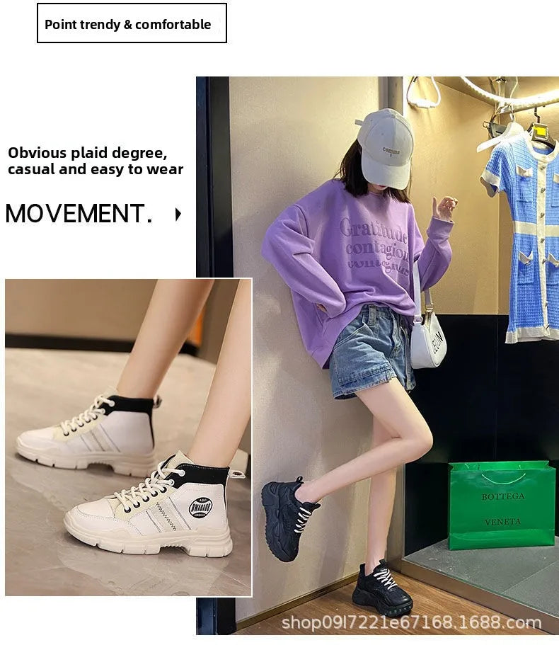 Women Sneakers 20245New Fashion Chunky Sneakers Women Outdoor Tennis Platform Sports Shoes for Women Lightweight Designer Shoes
