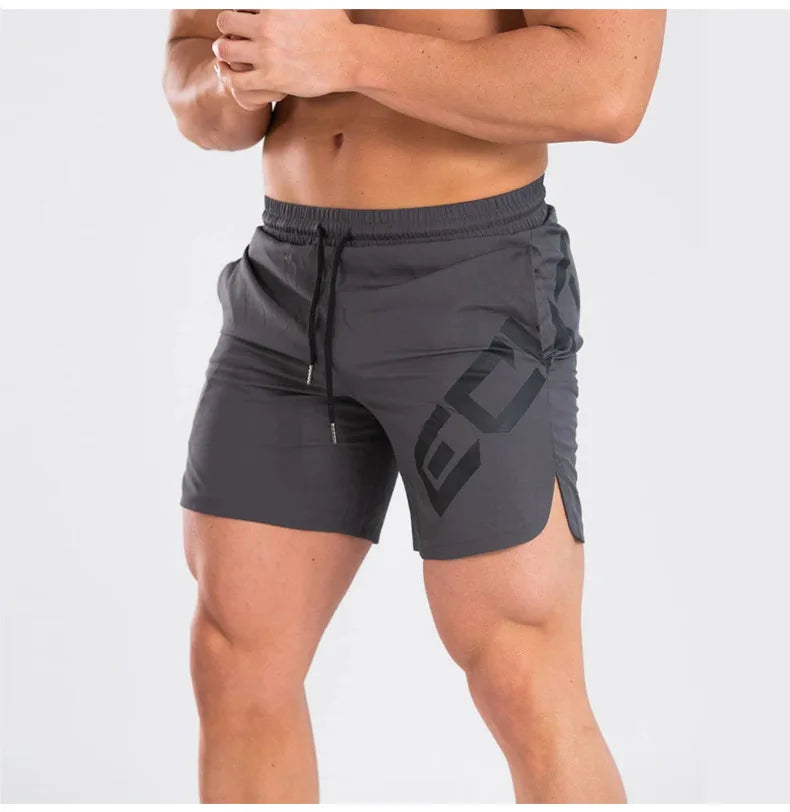 Men's Summer Gym Fitness Skinny Casual Shorts Man Sports Muscle Quick Dry Basketball Short Pants Beach Running Jogger Sweatpants