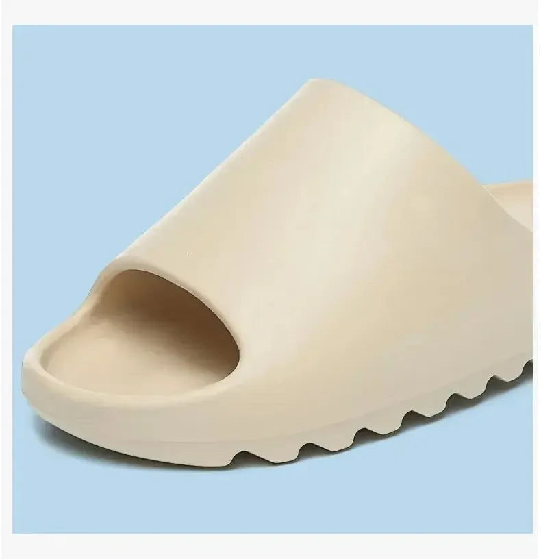 Summer Women Slippers Men Sandals Casual Beach Shoes Soft Bottom Slides Thick Platform EVA Anti-Slip Home Slippers Chaussure
