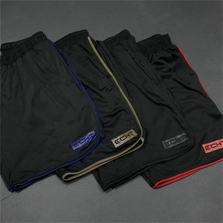 Summer Running Shorts Men Jogging Fitness beach Shorts Quick Dry Gym basketball pants Sports mesh Short Pants men's sweatpants