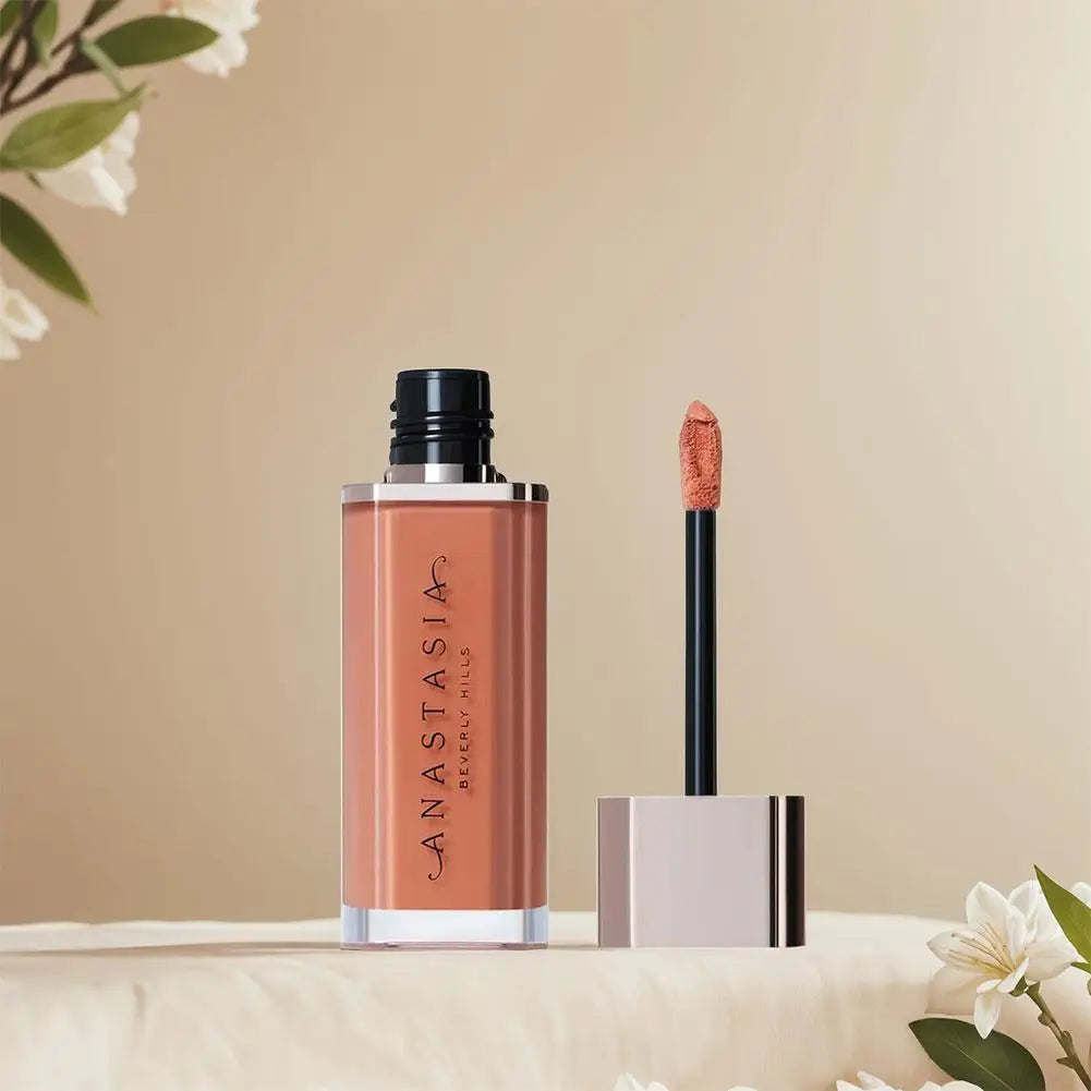 ANASTASIA Mirror Lip Glaze Moisturizing Waterproof Forming Quickly Grape Purple Water Light Lip Gloss Non-Sticky Red Jelly Lip