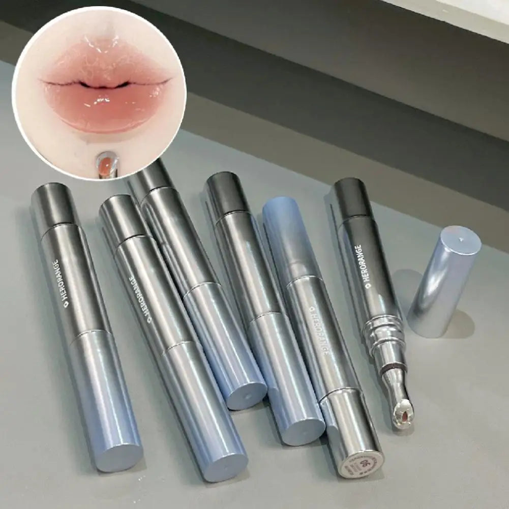 Mirror Watery Essence Lip Gloss Liquid Lipstick Jelly Lip Glaze Fading Lip Lines Water Light Jelly Makeup Moisturizing Lips Tint