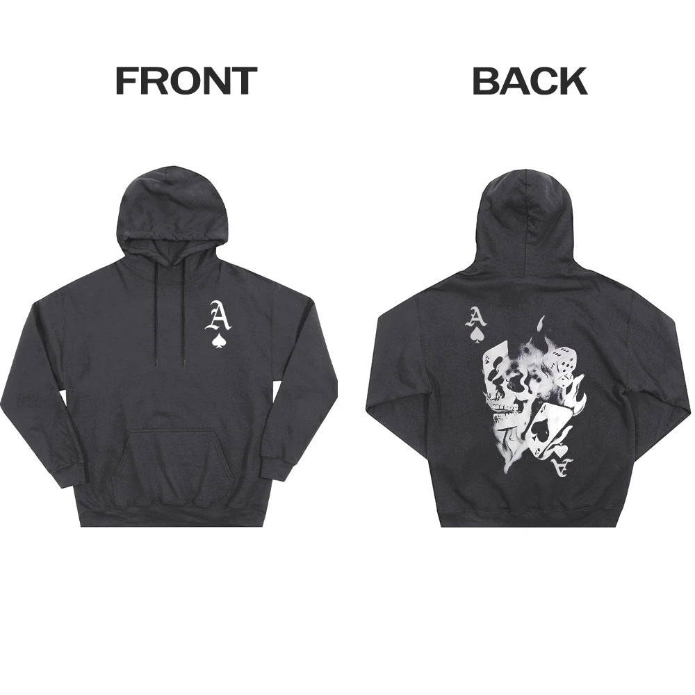 Printed Hoodies for Men Casual Long Sleeve Hooded Sweatshirts Hip Hop Harajuku Hoodie Y2k Men Tops Hoodies Unisex