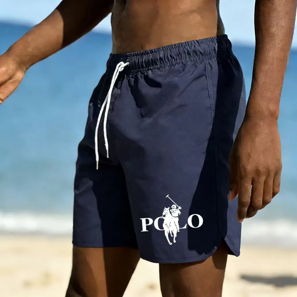 Men's beach shorts are quick drying, breathable, and not stuffy. They are versatile and trendy for beach vacations