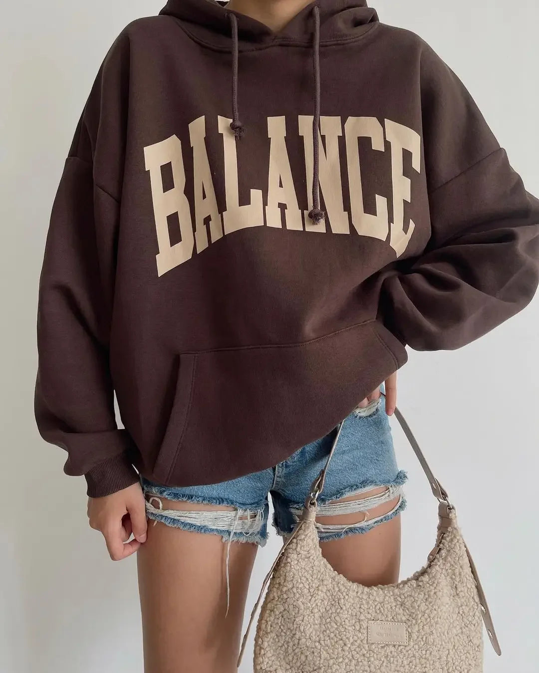 Sweatshirts for Women 2025 Fashion Print Thickened Pullover Ladies Top Long Sleeve Hooded Hoodies for Women y2k korean fashion