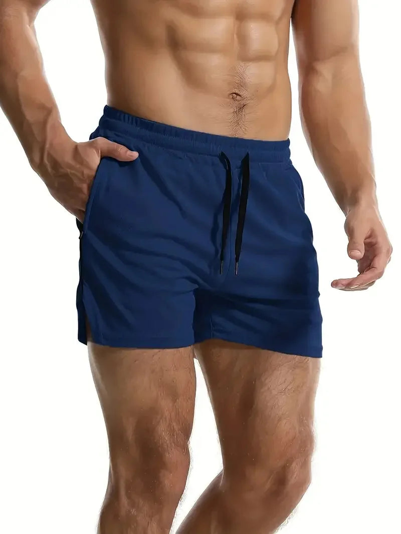 2024 Summer Sport Shorts Men Fitness Sweatpants Bodybuilding Short Pants Mens Gym Quick Dry Brand Jogging Mesh Men Shorts