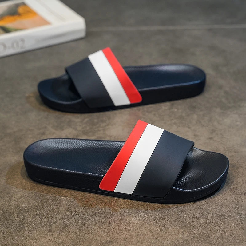 Summer Fashion Men Slippers Comfort Women Sandals Non-slip Indoor Home Bathroom Slides Garden Shoes Outdoor Beach Casual Shoes