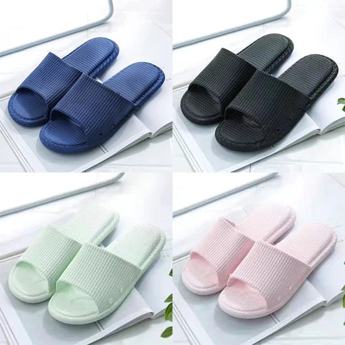 Summer Fashion Men Slippers Comfort Women Sandals Non-slip Indoor Home Bathroom Slides Garden Shoes Outdoor Beach Casual Shoes
