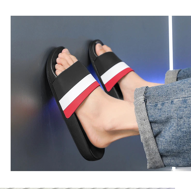 Summer Fashion Men Slippers Comfort Women Sandals Non-slip Indoor Home Bathroom Slides Garden Shoes Outdoor Beach Casual Shoes