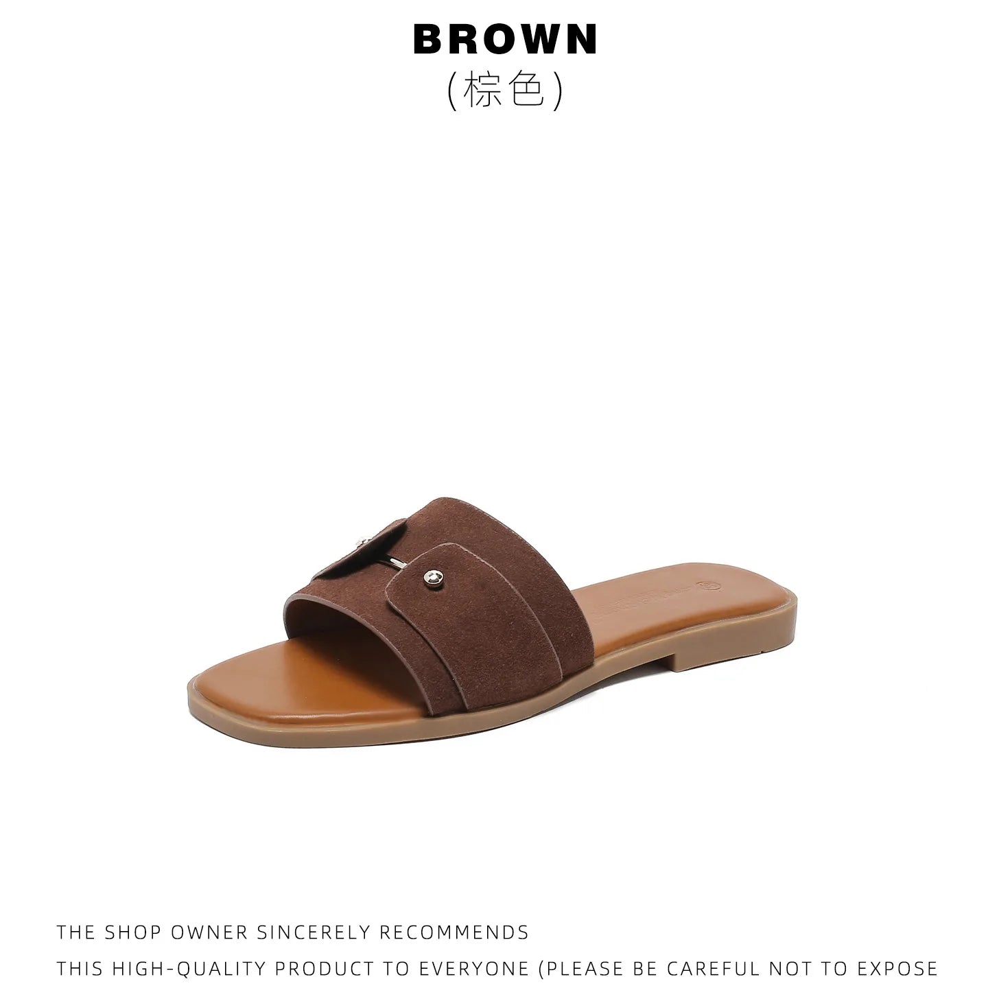 Womens slippers summer elegant versatile casual breathable anti-slip suitable outdoor travel beach activities flat shoes sandals