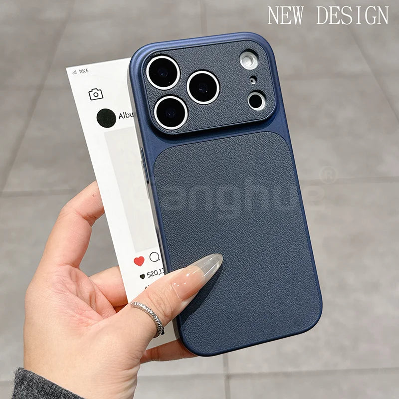 leather texture Luxury Case For iPhone 17 Air 17 17 Pro 17 Pro colorful Max Matte Soft Shell Ultra Thin Cover ﻿ ﻿