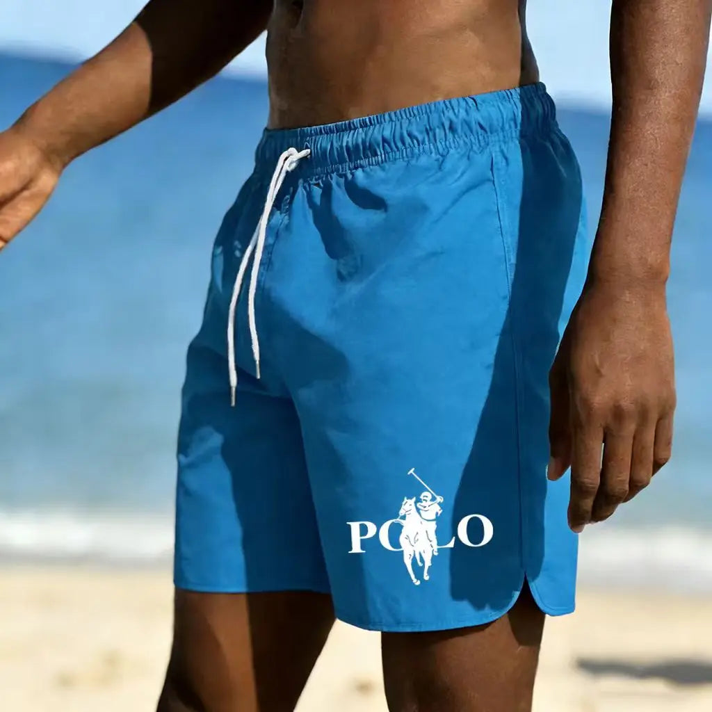 Men's beach shorts are quick drying, breathable, and not stuffy. They are versatile and trendy for beach vacations