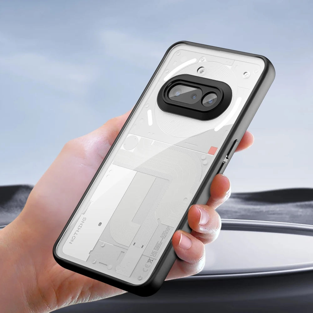 Clear Case For Nothing Phone 3a Cover Nothing Phone 3a Fundas Hard PC Camera Protector Shockproof Back Case For Nothing Phone 3a
