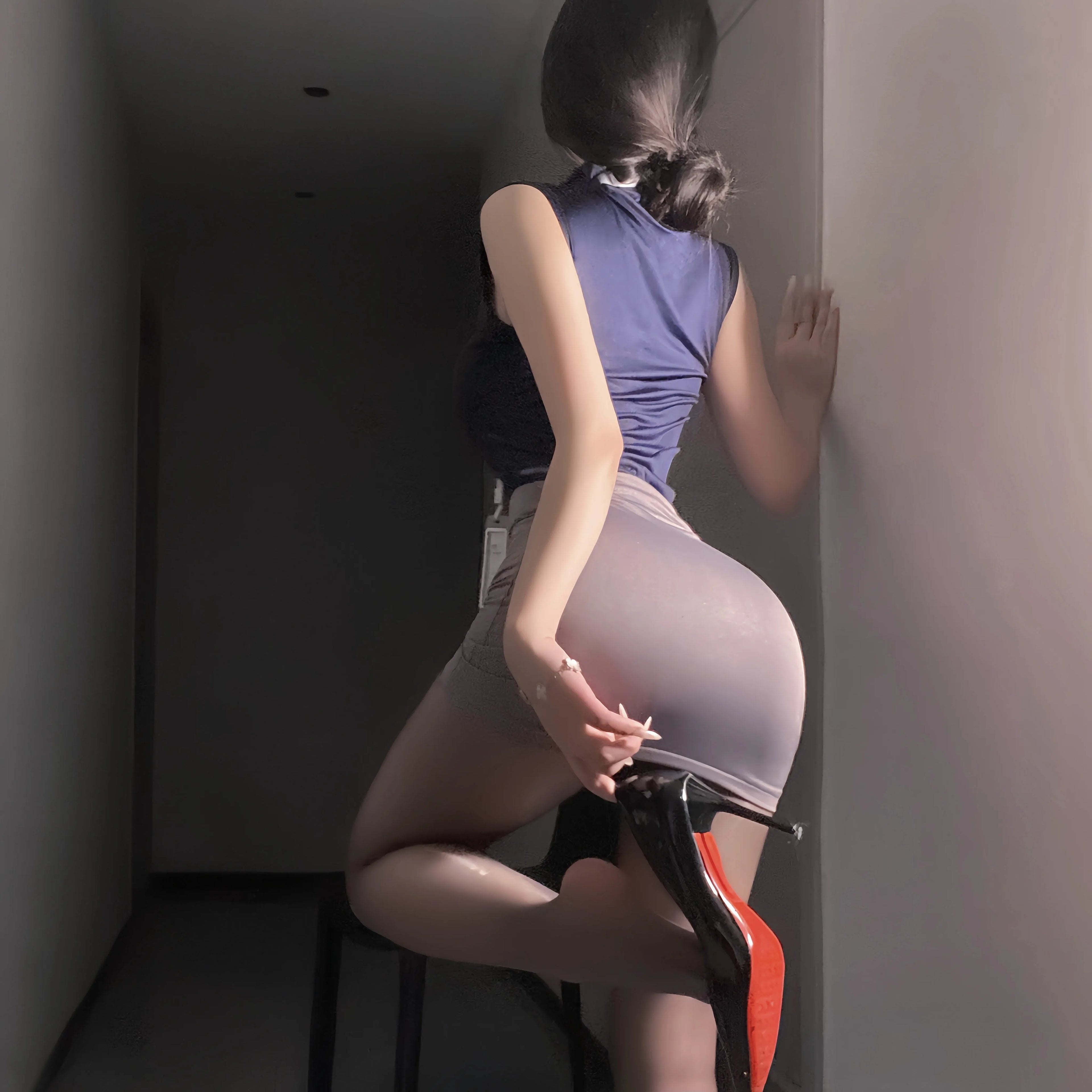 Sexy Office Lady Cosplay Costumes Erotic Lingerie Hip Wrap Skirt Women's Secretary Roleplay Uniform Temptation Mini Dress
