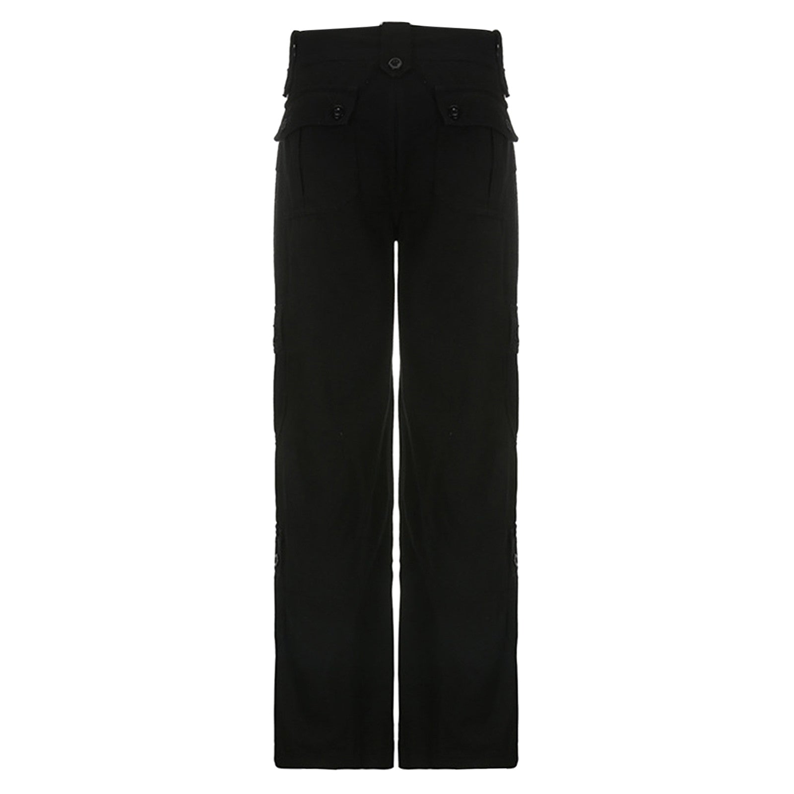 Women'S Jeans Baggy Cargo Pants Streetwear Drawstring Casual Loose Wide Leg Trousers Pantalones Hip Hop Joggers Sweatpants 청바지